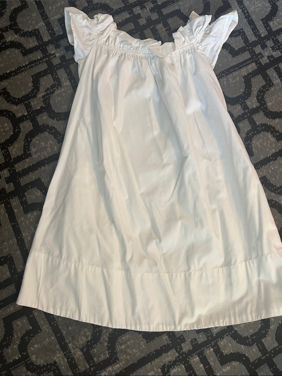 Free People Dresses & Skirts - Free People White Ruffled Off-Shoulder Dress
